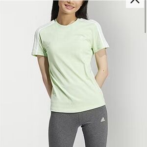 adidas Womens Crew Neck Short Sleeve T-Shirt